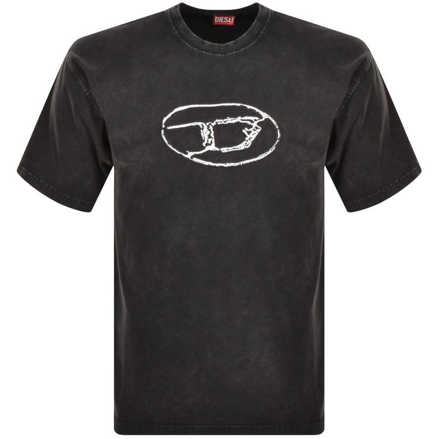 Diesel box logo t shirt best sale